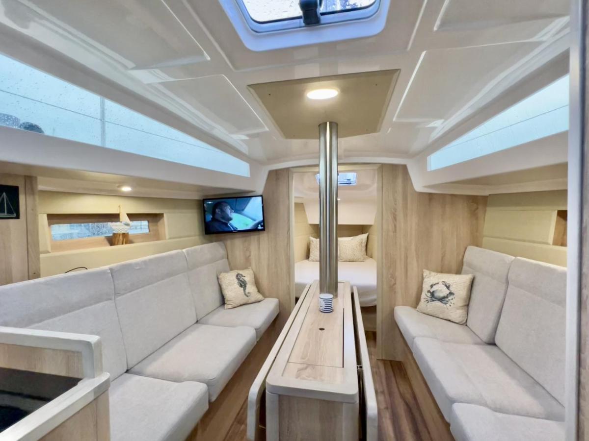 Hausboot Segelyacht Nui Otel Burgtiefe auf Fehmarn Dış mekan fotoğraf